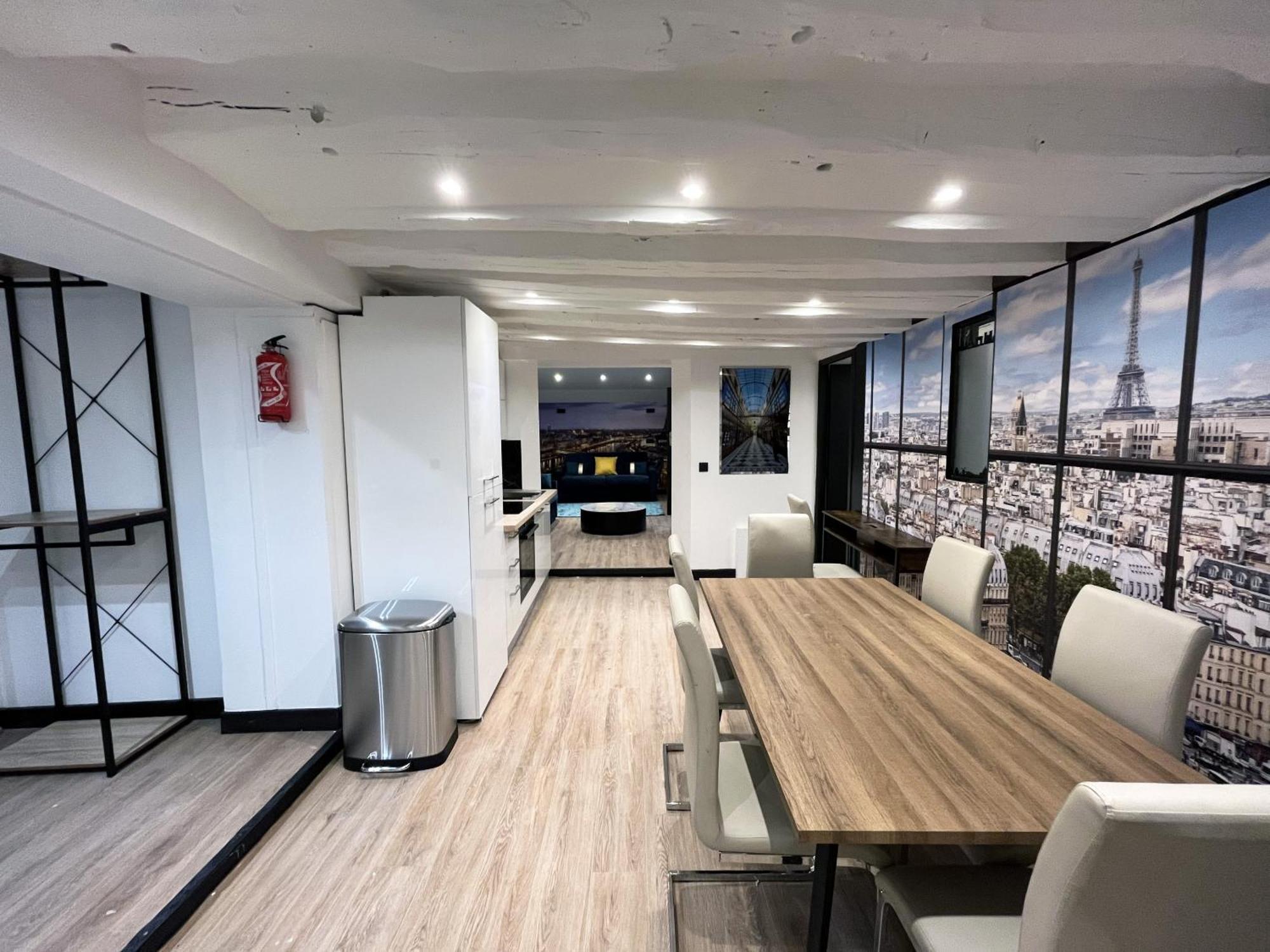 شقة Urban Flat 175 - Loft St Denis باريس المظهر الخارجي الصورة